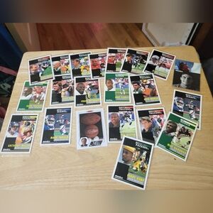 Vintage 90's Football Trading Cards